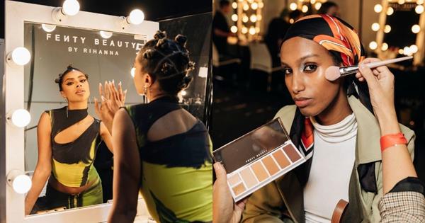 Penny Antuar Shares A Glossy-Eyed Makeup With With Fenty