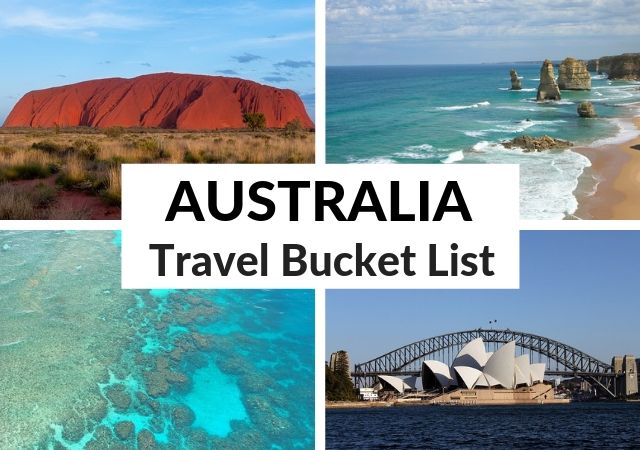 places to visit in Australia