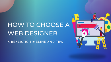 This image is How to Choose a Web Designer