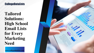Tailored Solutions: High School Email Lists for Every Marketing Need