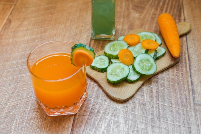 The Cucumbers As Well As The Carrots Are Good For Men's Health